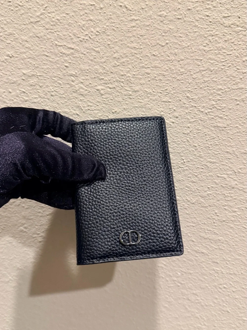 Christian Dior Unisex Black VIP Cardholder with CD Logo